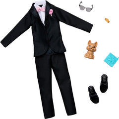 Barbie Ken wedding tuxedo outfit for stylish pretend play