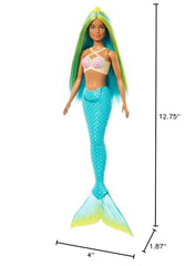Barbie mermaid doll with detailed accessories for storytelling