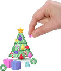 Barbie Mini Land Advent Calendar Christmas tree and accessories spark imaginative village scenes