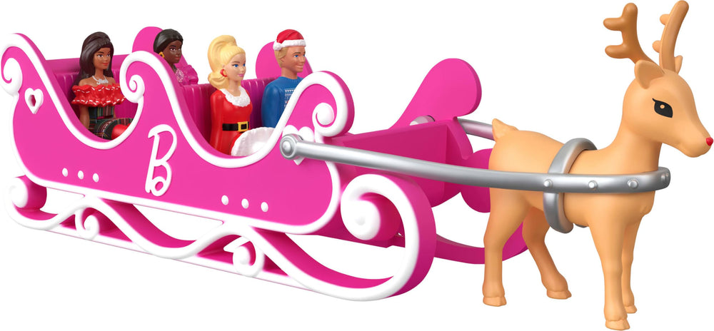 Barbie Mini Land Advent Calendar 1.5-inch doll in winter outfit inspires storytelling