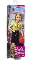 Barbie paramedic accessories invite caring scenarios and empathy during play.