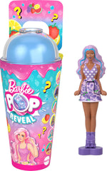Barbie Mini BarbieLand Pop Reveal doll with squishy unboxing for tactile fun.