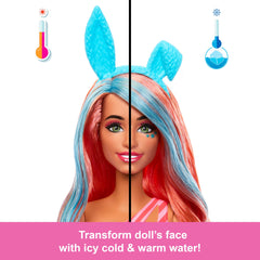 Barbie scented bunny pet with bed accessory enhances story-time play.