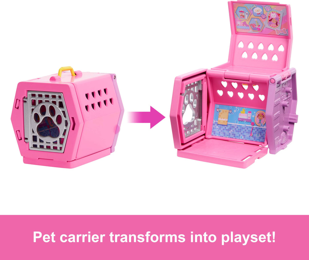 Barbie puppy bed accessory for cozy naps during playtime.