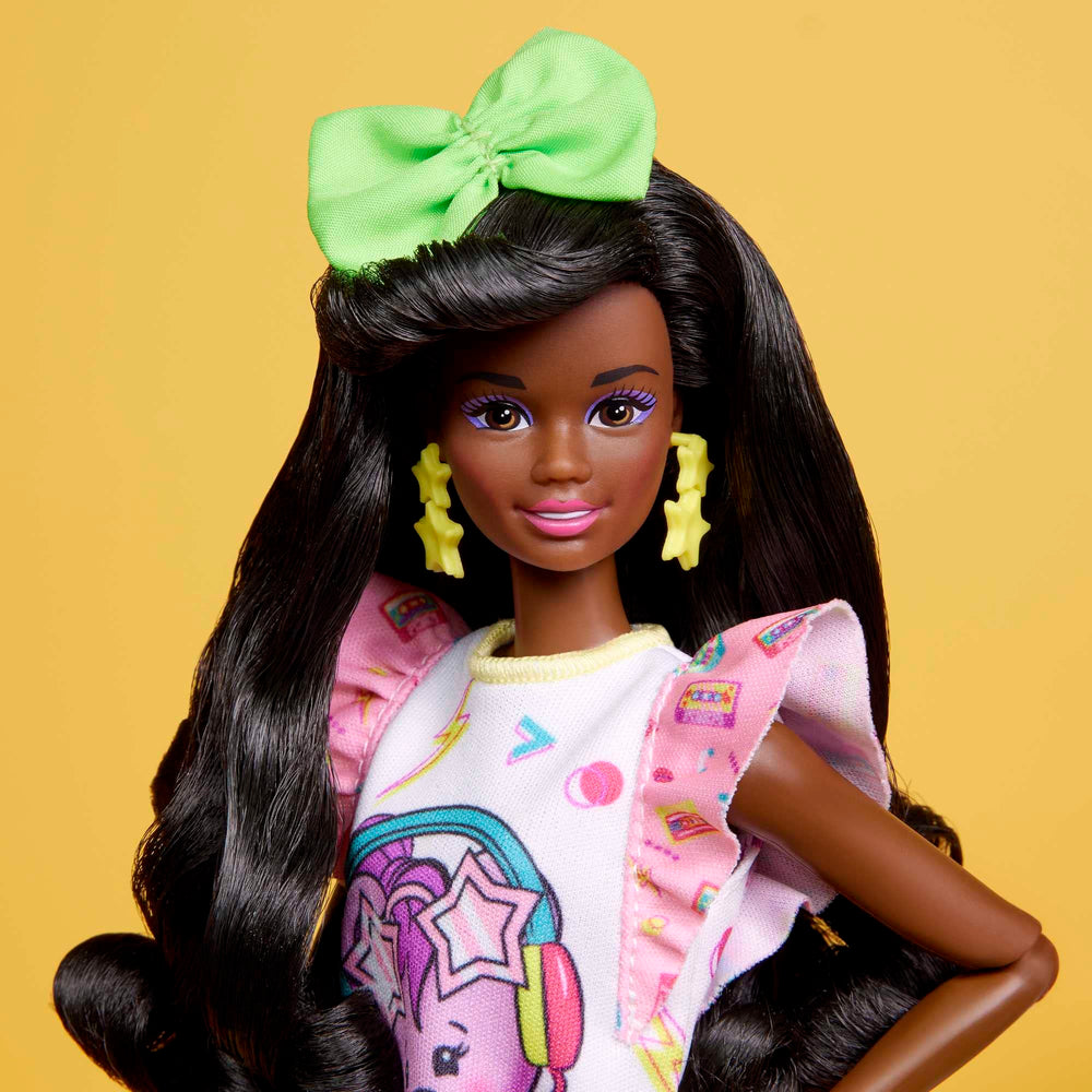 Barbie Rewind doll in slumber party outfit for retro storytelling