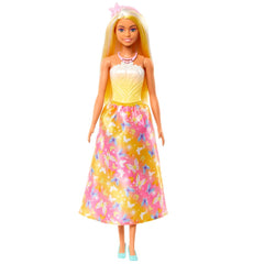 Barbie Royal Doll butterfly headband completes royal styling.