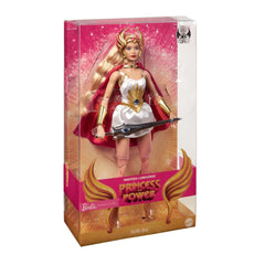 Barbie She-Ra face sculpt by Bill Greening shown on the figure.