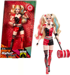 Barbie Signature Harley Quinn doll in iconic red-and-black outfit for striking display and collection