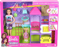 Barbie Skipper Babysitters Inc. three molds and shovel enable repeat sand creations.