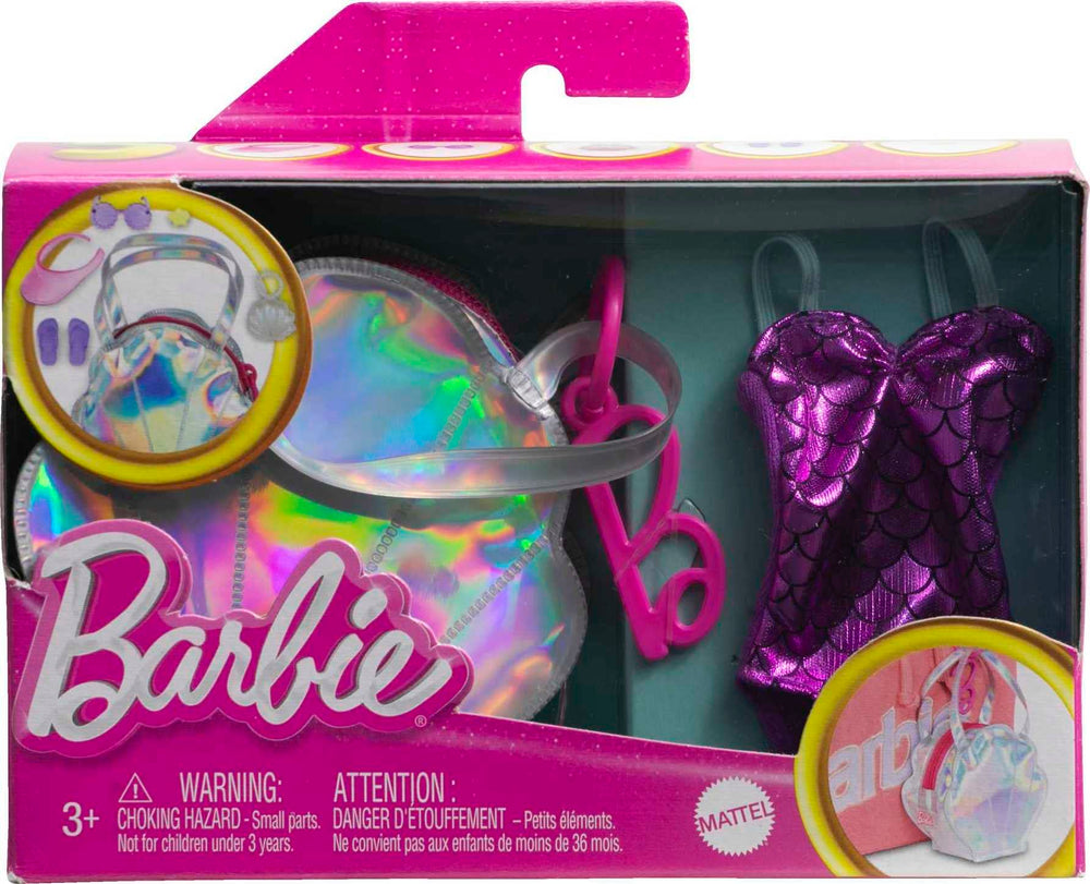 Barbie starfish hair clip completes ocean-inspired styling and imagination