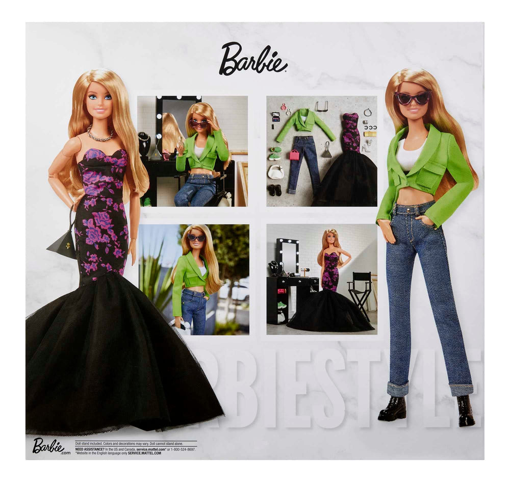 BarbieStyle accessory set with shoes handbags sunglasses enables versatile outfits