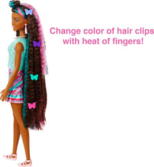 Barbie Totally Hair purse sunglasses necklace complete butterfly-inspired look