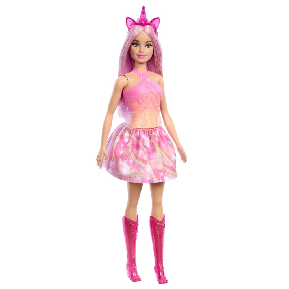 Barbie Unicorn Doll with pink fantasy hair sparks imaginative play and colorful storytelling
