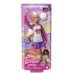 Barbie volleyball doll adds active, imaginative play to any setting