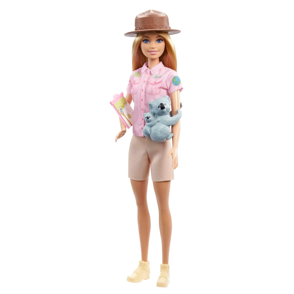 Barbie feeding bottle supports caring for the koala