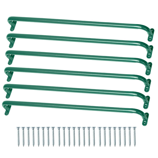 Barcaloo 22-inch green grab handle for backyard play and durable mounting