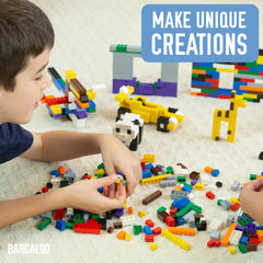 Smooth burr-free pieces designed for little hands and safe play