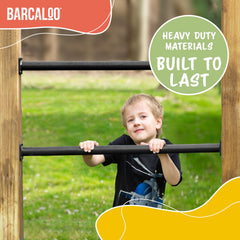Barcaloo indoor-outdoor play setup supports versatile use for growing kids.