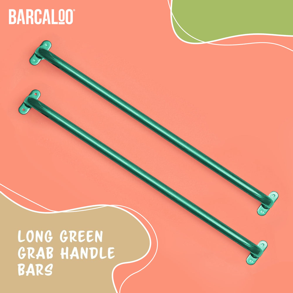 Barcaloo jungle gym add-on enhances backyard structure with sturdy bars