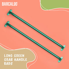 Barcaloo jungle gym add-on enhances backyard structure with sturdy bars