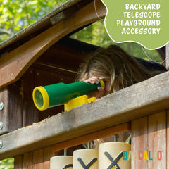 Barcaloo 360-degree rotate feature supports dynamic play around the playset.