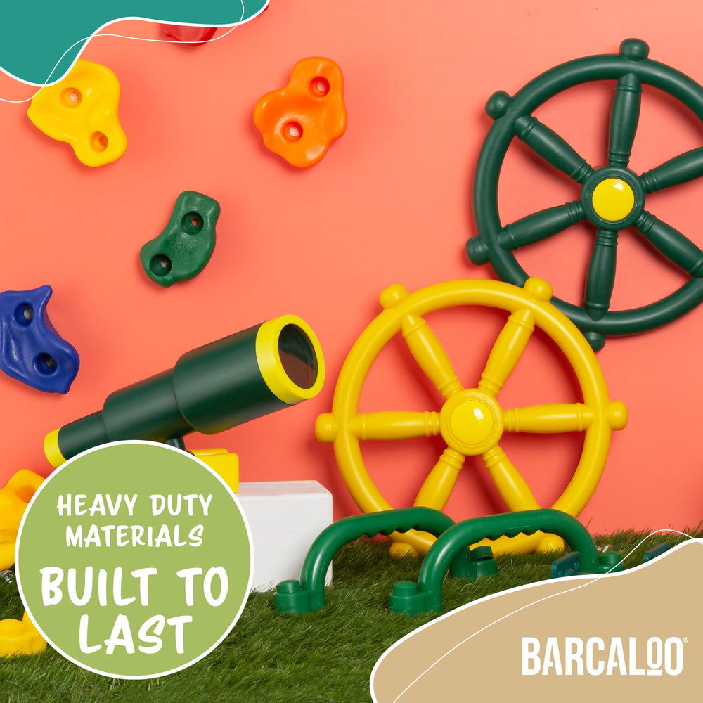Barcaloo screw covers keep mounting points clean and protected.