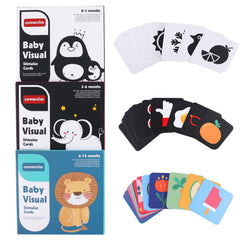 BARMACO high-contrast flashcards for 0-3 months support early visual focus