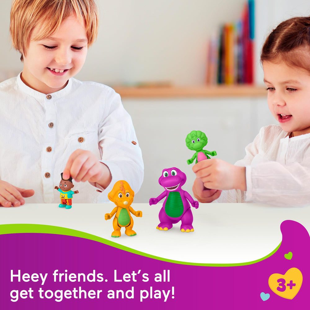 Baby Bop figure from Barney's World Hey Friends pack for story-driven playtime.