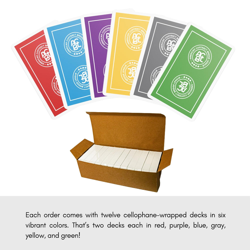 Baron Barclay plastic-coated cards for durable, smooth handling during long sessions.