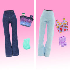 BARWA five shoes complete outfits for step-by-step styling fun.