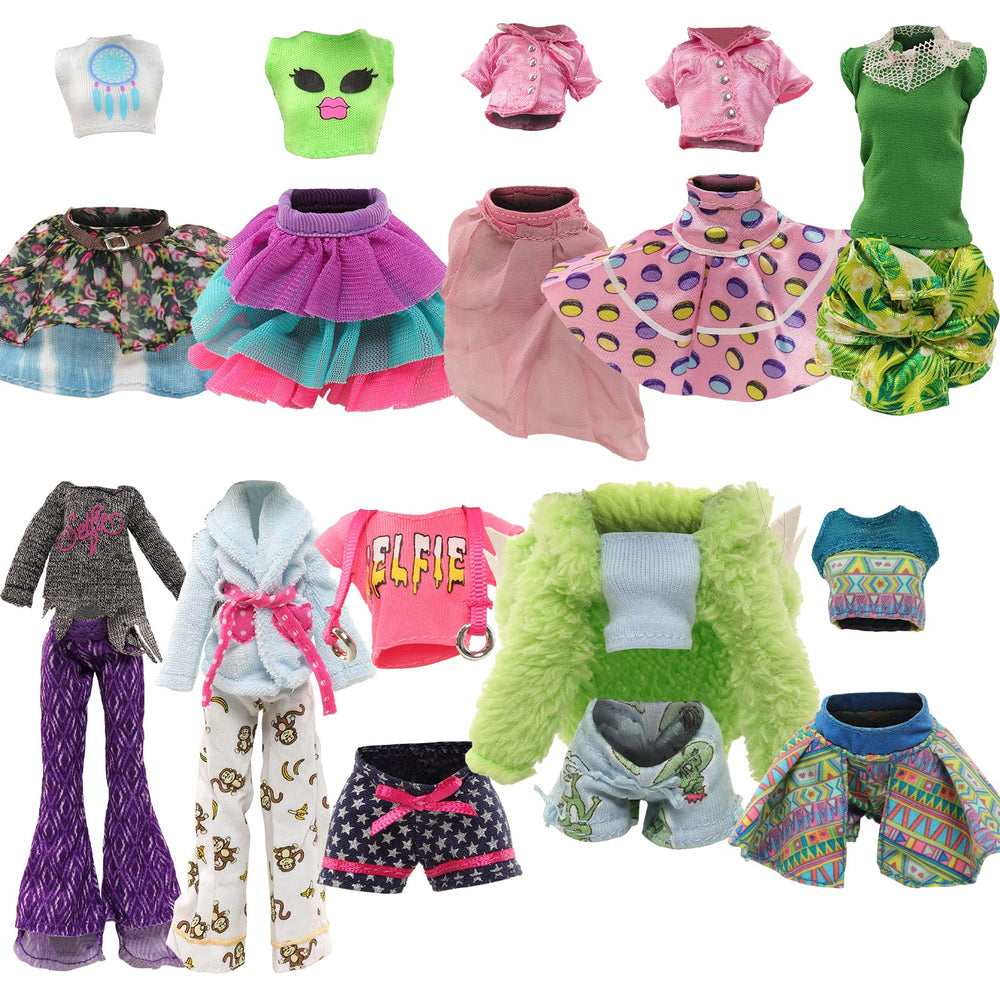 BARWA handmade Monster Girl doll clothes for 11-inch dolls, crafted with care