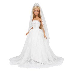 BARWA lace detail close-up shows delicate embroidery for dress-up fun.