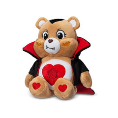 Basic Fun Grumpy Bear as Frankenstein Monster plush—soft cuddle buddy for monster-themed play.