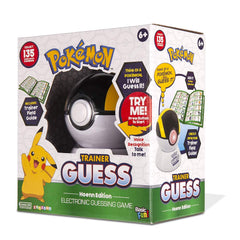 Kids at play with the Basic Fun Pokemon Trainer Guess Hoenn Edition.