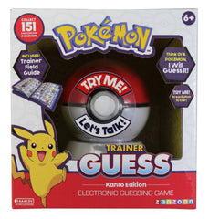 Basic Fun Pokemon Trainer Guess Kanto Edition field guide opens learning and collecting potential