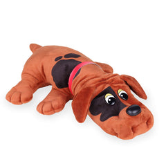 Basic Fun Pound Puppies 17-inch replica plush, authentic 80s-inspired size.