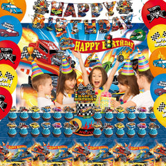 BASICF racing cupcake toppers spark fun treats and photos.