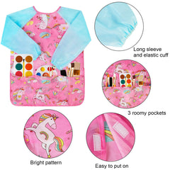 Bassion waterproof fabric counters paint splatters during playtime