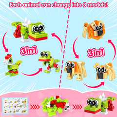 Basytodio animal bricks encourage hands-on play and learning.
