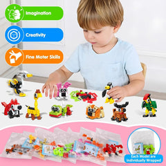 Basytodio colorful animal figures are perfect treasure box prizes.