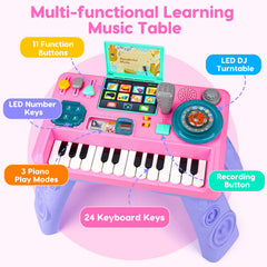 Basytodio DJ Table with instrument sounds to help differentiate tones