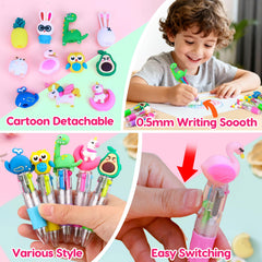 Basytodio valentines cards with bright design for kid exchanges