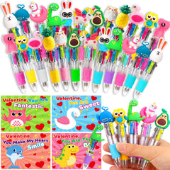 Basytodio valentines pens with variety patterns for fun classroom doodling