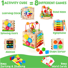 Batlofty bead maze supports fine motor skills and hand-eye coordination