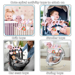 BATOHO distorting mirror ladybug invites baby to explore reflections safely