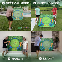 Battle Golf club with oversized head improves control and shot versatility.