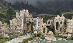 Battle Systems ruined monastery interior detail, perfect for exploration and combat scenes.