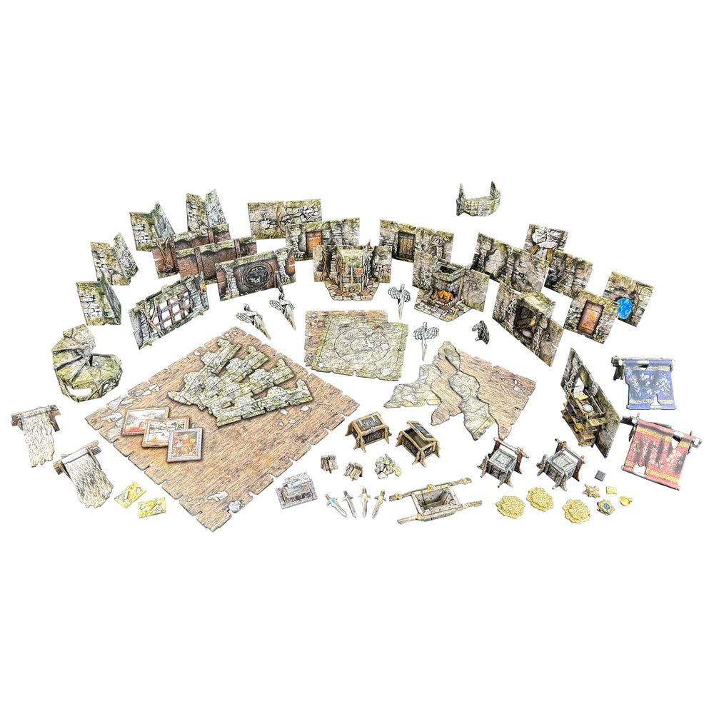 Battle Systems Crypts floor tiles in full color for immersive dungeon surfaces.