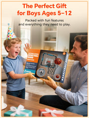 BATURU ready-to-hang over-the-door setup invites quick playtime.