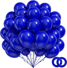 BAUANOOY royal blue balloons 12inch for vibrant party decor.